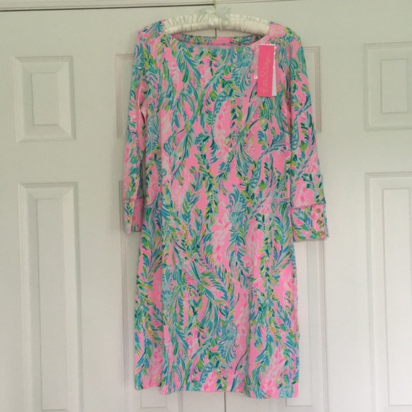 NWT Lilly Pulitzer Sophie Dress Size Small "Multi Unicorn of the Sea" RARE - Picture 4 of 13